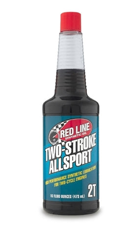 Red Line Oil 40805 Two Stroke Oil Synthetic Allsport 1 Gallon Red Line Oil - Truck Part Superstore