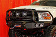 Road Armor 40805B Stealth Winch Front Bumper; Lonestar Guard; Satin Black; Round Fog Light Holes; - Truck Part Superstore