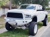 Road Armor 408R0B-NW Stealth Non-Winch Front Bumper; Steel; Satin Black; Square Fog Light Holes; - Truck Part Superstore