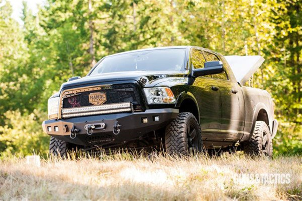 Road Armor 408R0B Stealth Winch Front Bumper; Steel; Satin Black; Square Fog Light Holes; - Truck Part Superstore