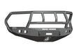 Road Armor 408R2B Stealth Winch Front Bumper; Titan II Guard; Satin Black; Square Fog Light Holes; - Truck Part Superstore