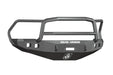 Road Armor 408R5B Stealth Winch Front Bumper; Lonestar Guard; Satin Black; Square Fog Light Holes; - Truck Part Superstore