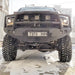 Road Armor 408R5B Stealth Winch Front Bumper; Lonestar Guard; Satin Black; Square Fog Light Holes; - Truck Part Superstore