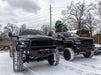 Road Armor 408R5B Stealth Winch Front Bumper; Lonestar Guard; Satin Black; Square Fog Light Holes; - Truck Part Superstore