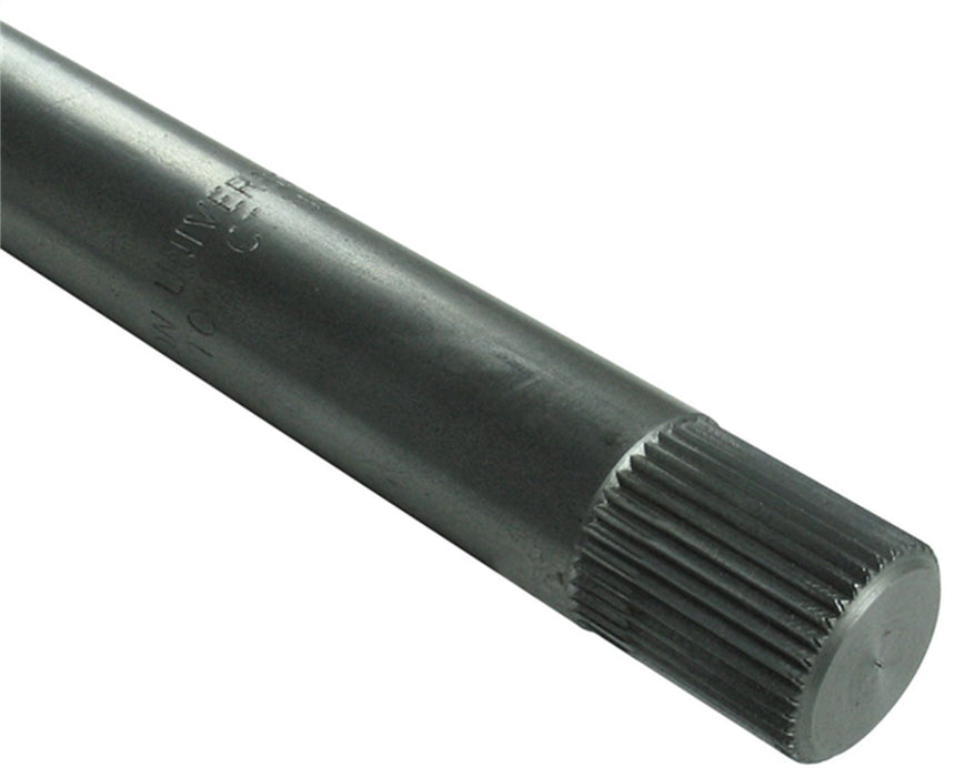Borgeson 409016 Steering Shaft; 3/4-36 Splined; Steel; 16in. Long; 1in. Spline; 1 End Only - Truck Part Superstore