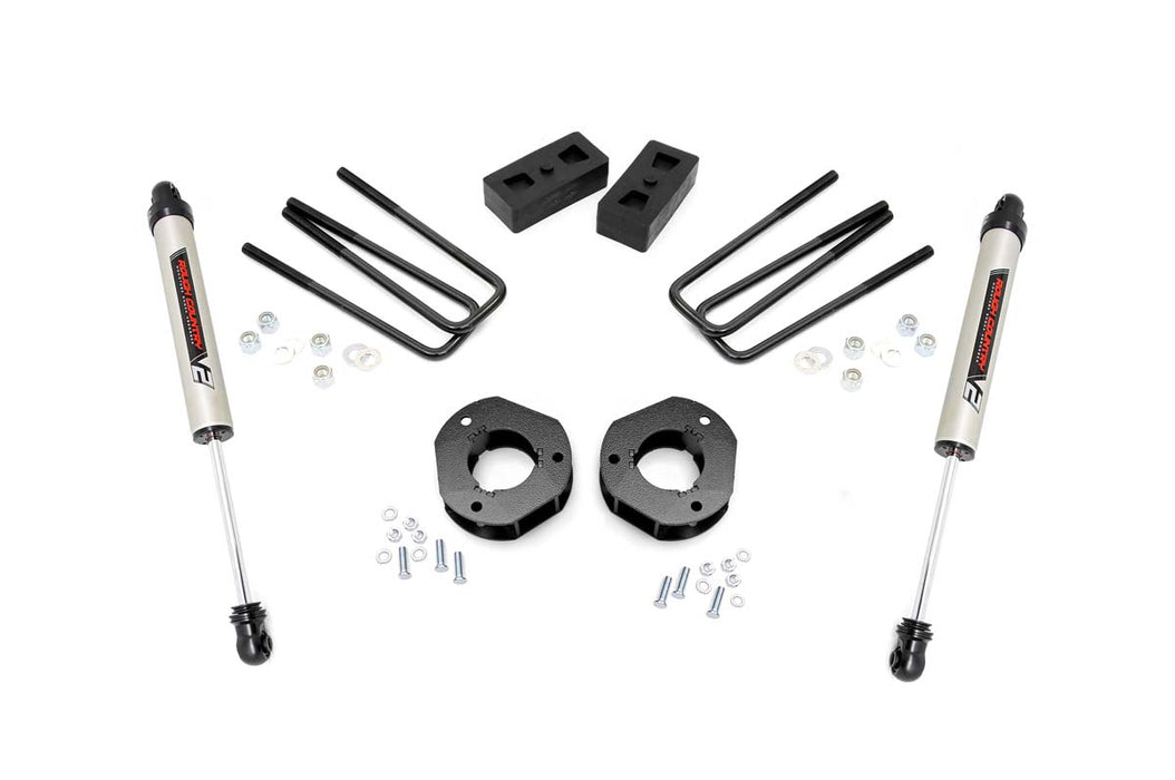 Rough Country 26870 3.5 Inch Suspension Lift Kit w/V2 Shocks 07-13 Silverado/Sierra 1500 2WD Rough Country - Truck Part Superstore