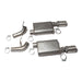 BBK Performance Parts 41005 2005-2010 FORD MUSTANG GT 4.6L VARITUNE AXLE BACK EXHAUST KIT (439 STAINLESS) - Truck Part Superstore
