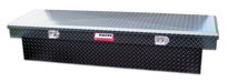 Owens Products 41007B Truck Tool Box Garrison Series Crossover Style / Mid Size / Diamond Tread Aluminum / Black Powder Coat / Owens Products - Truck Part Superstore