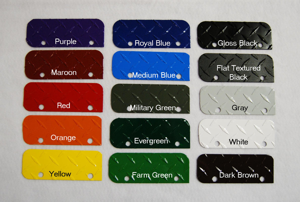 Owens Products 41016 Truck Tool Box Garrison Series Crossover Style / Full Size / Diamond Tread Aluminum / Bright Polished / Owens Products - Truck Part Superstore