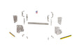Road Armor 4102DFBH Identity Front Bumper Components; Accent Lights; Raw Steel; - Truck Part Superstore