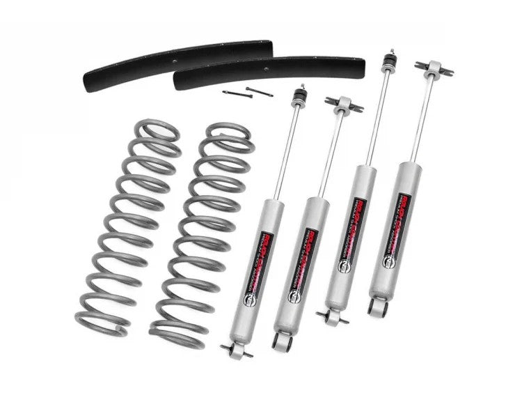 Rough Country 62530 3 Inch Jeep Suspension Lift Kit 86-92 Jeep Comanche MJ Rough Country - Truck Part Superstore
