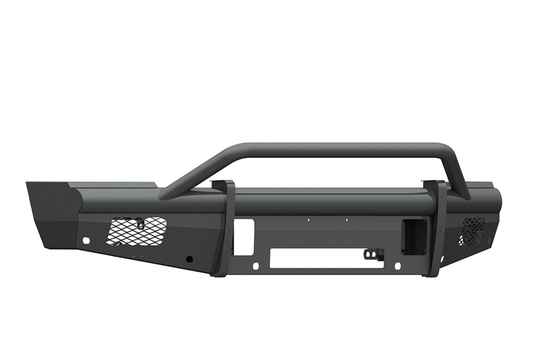 Road Armor 410VF4B Vaquero Non-Winch Front Bumper; Pre-Runner Guard; Satin Black; - Truck Part Superstore