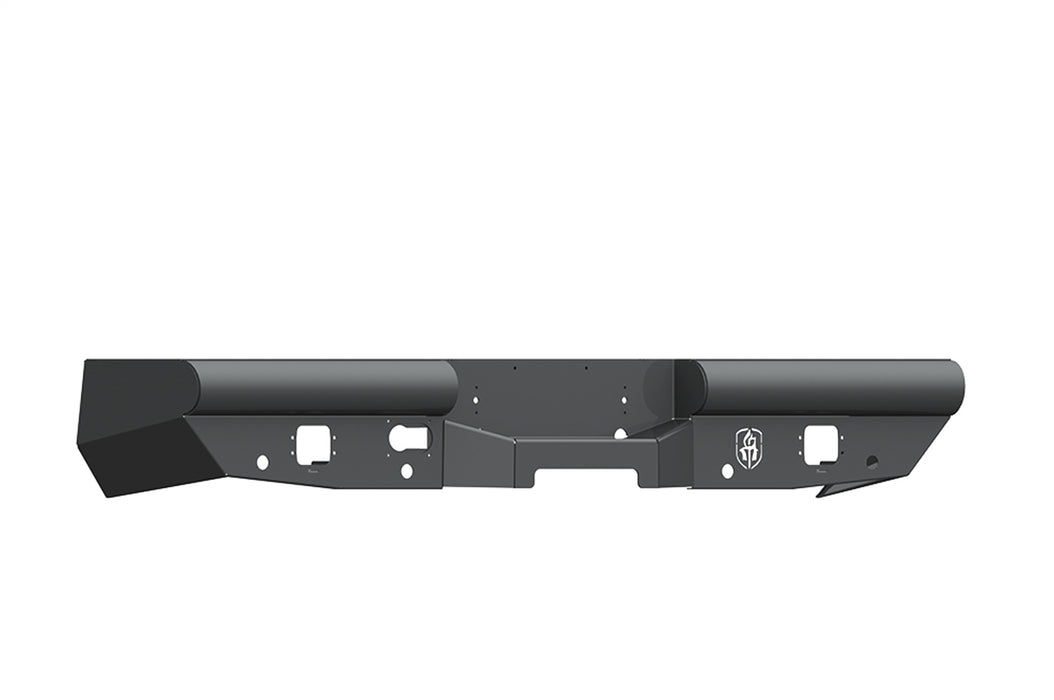 Road Armor 410VR0B Vaquero Non-Winch Rear Bumper; Steel; Satin Black; - Truck Part Superstore