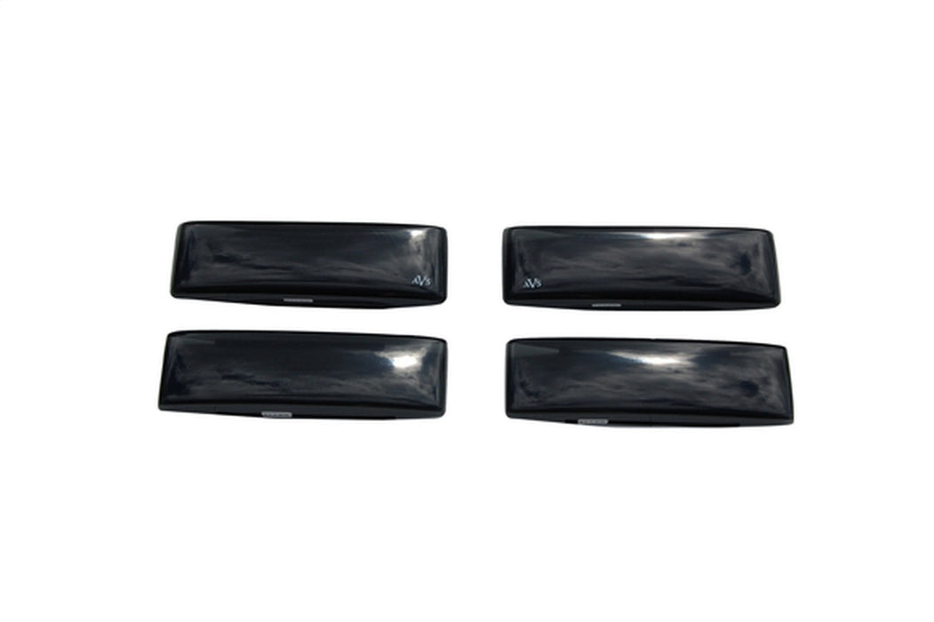 Auto Ventshade (AVS) 41109 Headlight Covers; 4 pc.; 4 Light; Smoke; - Truck Part Superstore
