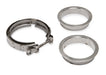 Hooker 41174HKR Stainless Steel Band Clamp; 3 in. V-Band Clamp w/Stainless Steel Flanges; - Truck Part Superstore