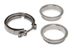 Hooker 41174HKR Stainless Steel Band Clamp; 3 in. V-Band Clamp w/Stainless Steel Flanges; - Truck Part Superstore