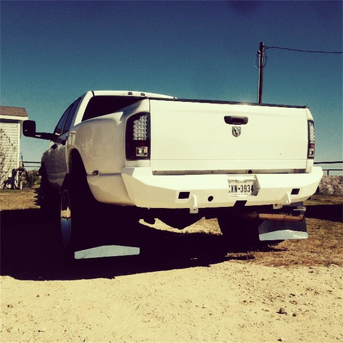 Road Armor 4120DB Stealth Winch Rear Bumper; Steel; Satin Black; For Dually; - Truck Part Superstore