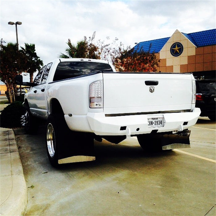 Road Armor 4120DB Stealth Winch Rear Bumper; Steel; Satin Black; For Dually; - Truck Part Superstore