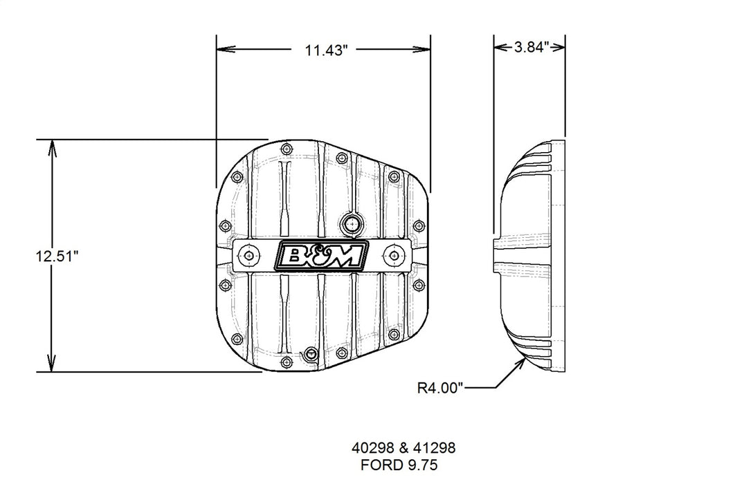 B&M 41298 Differential Cover - Truck Part Superstore