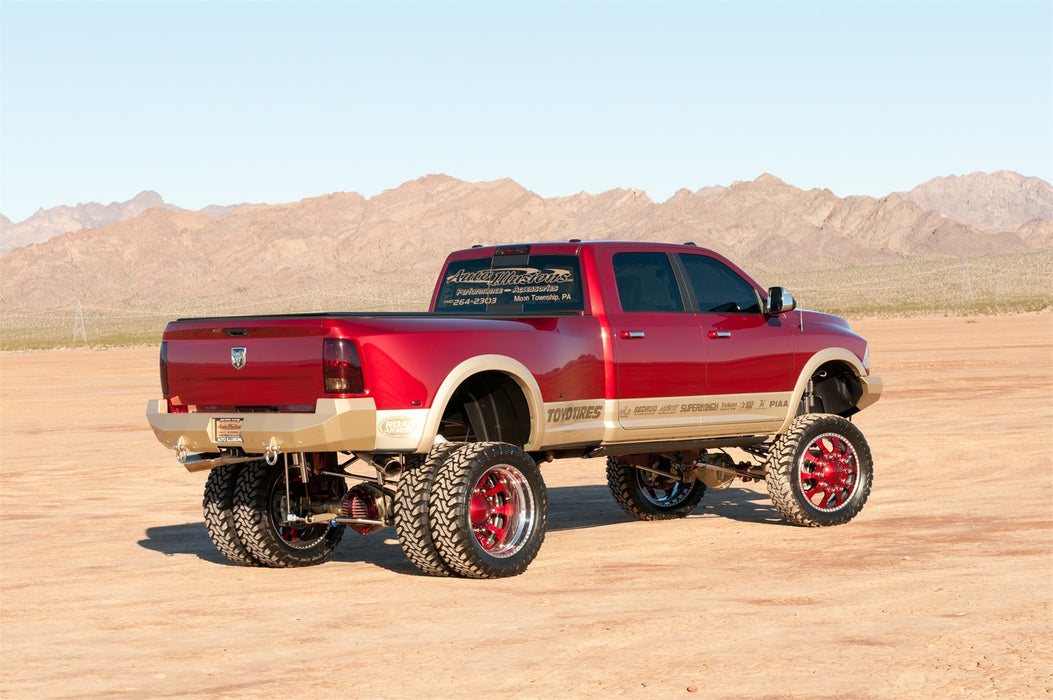 Road Armor 412SDB Stealth Winch Rear Bumper; w/Sensor Holes; Steel; Satin Black; For Dually; - Truck Part Superstore