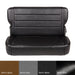 Smittybilt 41301 Rear Seat 86-95 Wrangler YJ/CJ Fold And Tumble Vinyl Black Smittybilt - Truck Part Superstore