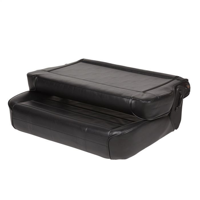 Smittybilt 41301 Rear Seat 86-95 Wrangler YJ/CJ Fold And Tumble Vinyl Black Smittybilt - Truck Part Superstore