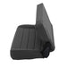 Smittybilt 41315 Rear Seat 86-95 Wrangler YJ/CJ Fold And Tumble Vinyl Denim Black Smittybilt - Truck Part Superstore