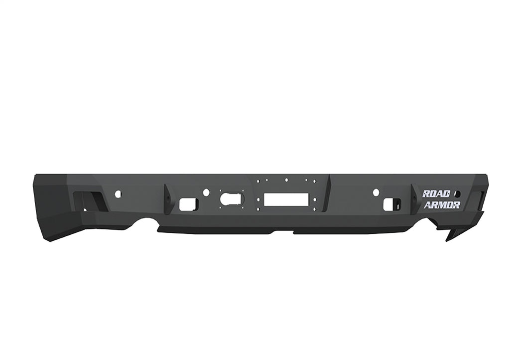 Road Armor 413RRB Stealth Winch Rear Bumper; Steel; Satin Black; - Truck Part Superstore