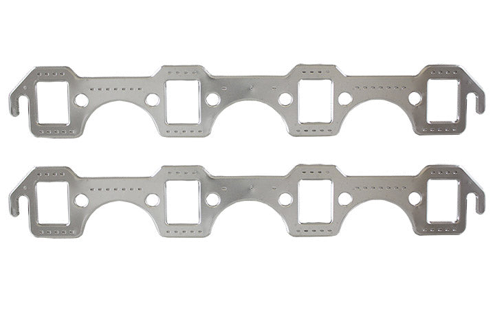 SpeedFx 4143 Crushed Aluminum; Set of 2; 1.12 x 1.48 Inch Port Size - Truck Part Superstore