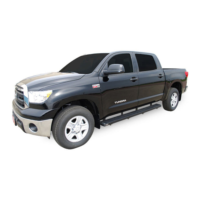 Luverne 415088 88in. Grip Step Boards-Black - Truck Part Superstore