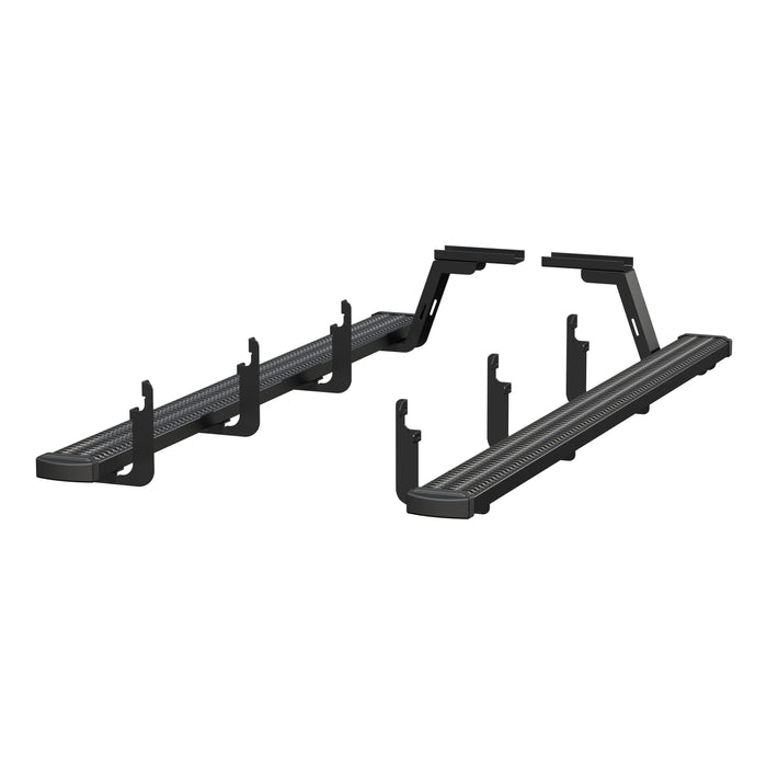 Luverne 415098-401732 Grip Step 7 in. Wheel To Wheel Running Boards - Truck Part Superstore