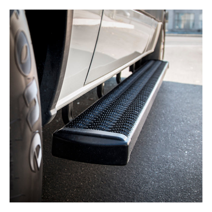Luverne 415100 36in./98in. Van Grip Step Boards-Black - Truck Part Superstore