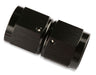 Mr Gasket 415104-BL Swivel Adapter Fitting; Straight; 4 AN Female to 4 AN Female; Anodized Black; - Truck Part Superstore