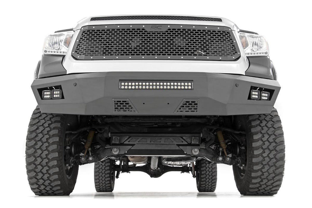 Rough Country 70222 Tundra Mesh Grille 14-17 Tundra Corrosion Resistant Black Powdercoat Stainless Steel Hardware Rough Country - Truck Part Superstore