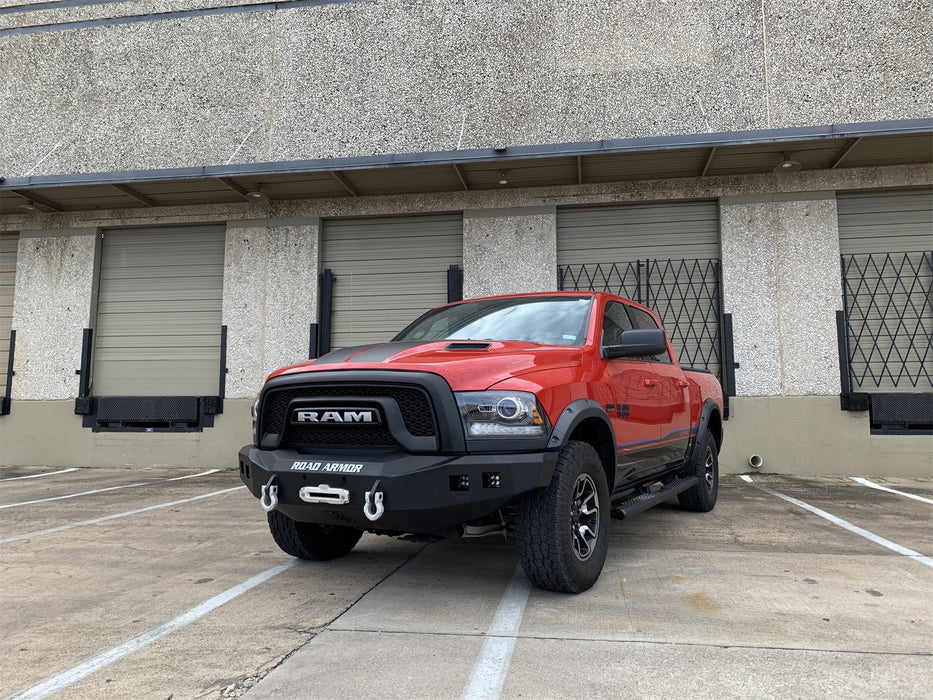 Road Armor 4151F0B Stealth Winch Front Bumper; Texture Black; - Truck Part Superstore