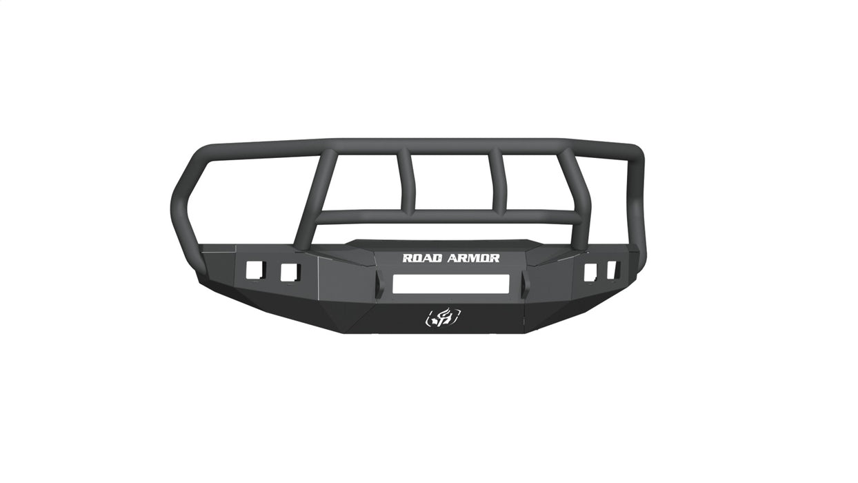Road Armor 4151F2B-NW Stealth Non-Winch Front Bumper; Titan II Guard; Texture Black; - Truck Part Superstore