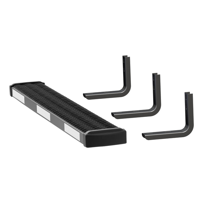 Luverne 415254-400743-0 Grip Step 7in. x 54in. Aluminum Passenger Running Board Fleet Kit; Select Sprint - Truck Part Superstore