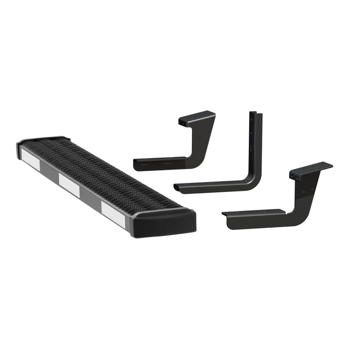 Luverne 415254-401473-0 Grip Step 7in. x 54in. Aluminum Passenger Running Board Fleet Kit; Select ProMas - Truck Part Superstore
