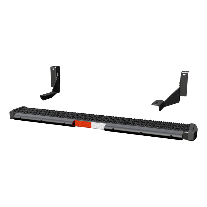 Luverne 415254-401478-0 Grip Step 7in. x 54in. Black Aluminum Rear Step Fleet Kit; Select Ram ProMaster - Truck Part Superstore