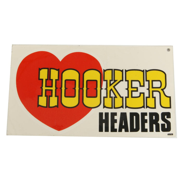 Hooker 41529HKR Decal; Fender Logo; - Truck Part Superstore