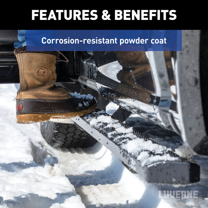 Luverne 416078-4055124 SlimGrip 5 in. Running Boards - Truck Part Superstore