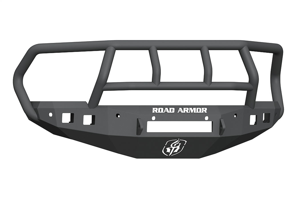 Road Armor 4162F2B-NW Stealth Non-Winch Front Bumper; Titan II Guard; 6 Sensor Holes; Satin Black; - Truck Part Superstore