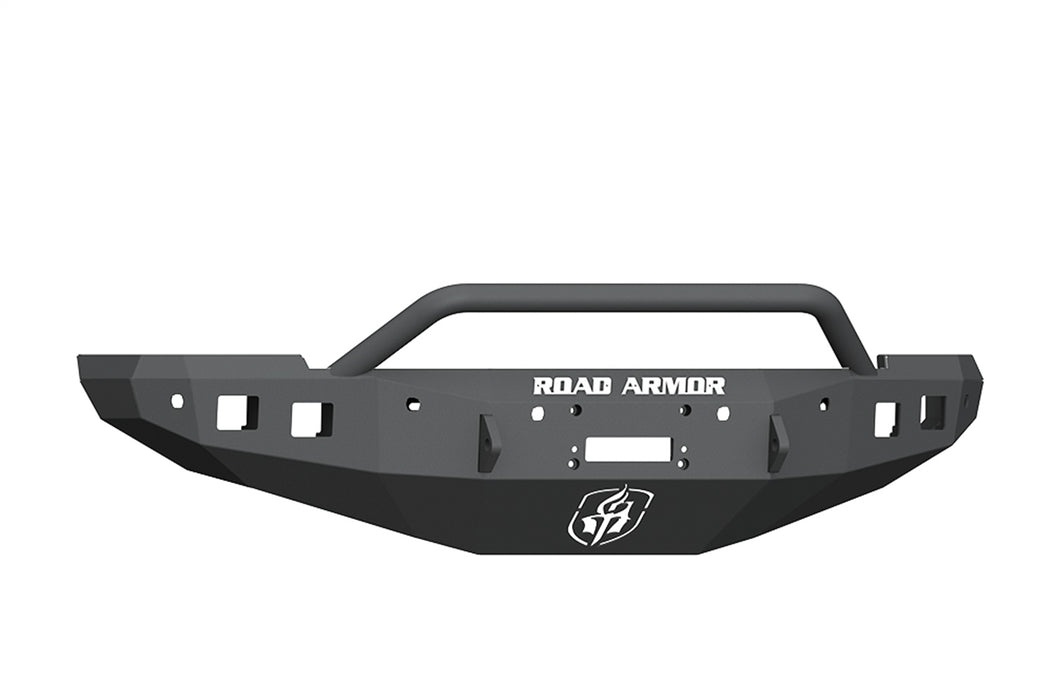 Road Armor 4162F4B Stealth Winch Front Bumper; Pre-Runner Guard; 6 Sensor Holes; Satin Black; - Truck Part Superstore