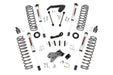 Rough Country 68170 4 Inch Jeep Suspension Lift Kit V2 Monotube Shocks 07-18 Wrangler JK Unlimited Rough Country - Truck Part Superstore