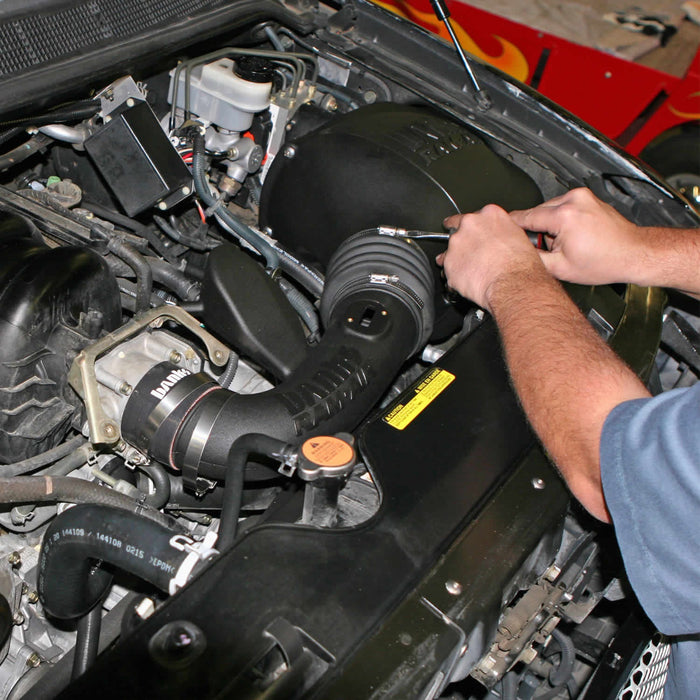 Banks Power 41820-D Ram-Air Intake System; Dry Filter-04-14 Nissan 5.6L Titan - Truck Part Superstore