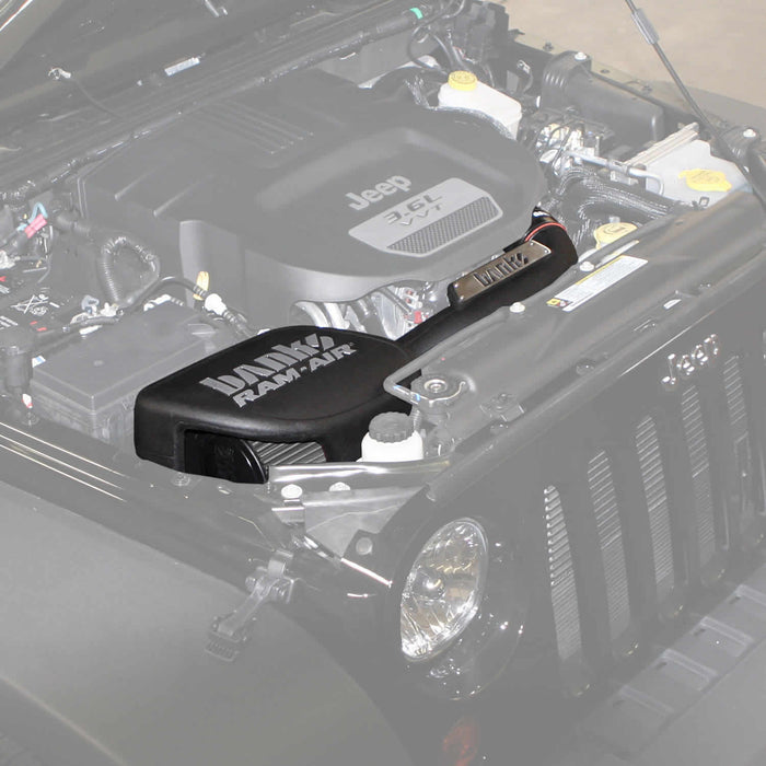Banks Power 41837-D Ram-Air Intake Syst; Dry Filter-2012-18 Jeep 3.6L Wrangler - Truck Part Superstore