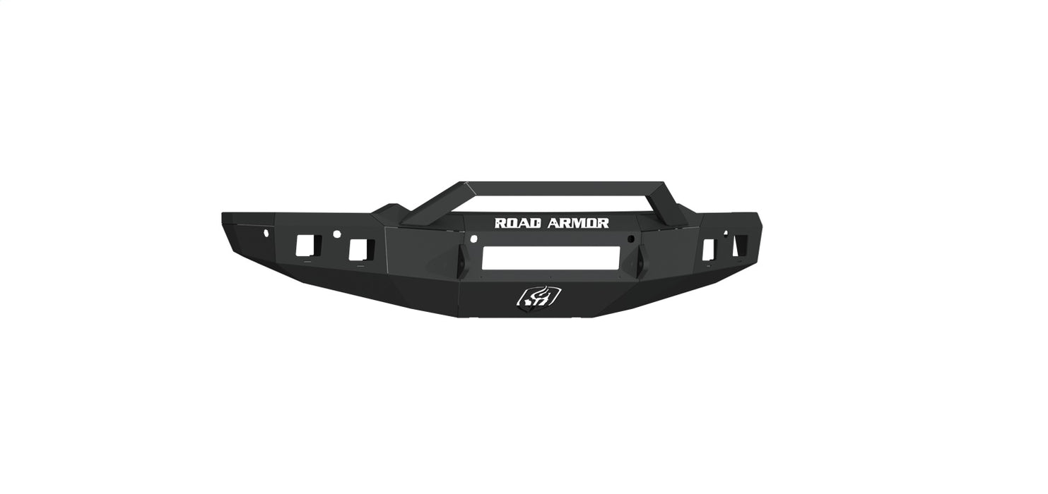 Road Armor 4191F3B-NW Stealth Non-Winch Front Bumper; Sheet Metal; Pre-Runner Guard; Texture Black; - Truck Part Superstore