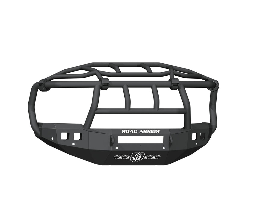 Road Armor 4192F6B-NW Stealth Non-Winch Front Bumper; Titan Guard; Texture Black; w/Intimitador Guard; - Truck Part Superstore