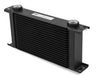 Earl's Performance 434ERL UltraPro Oil Cooler; Black; 34 Row; -10AN Female; Wide; - Truck Part Superstore