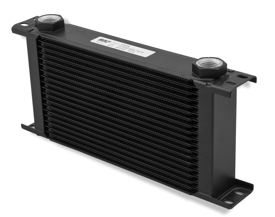 Earl's Performance 425ERL UltraPro Oil Cooler; Black; 25 Row; -10AN Female; Wide; - Truck Part Superstore